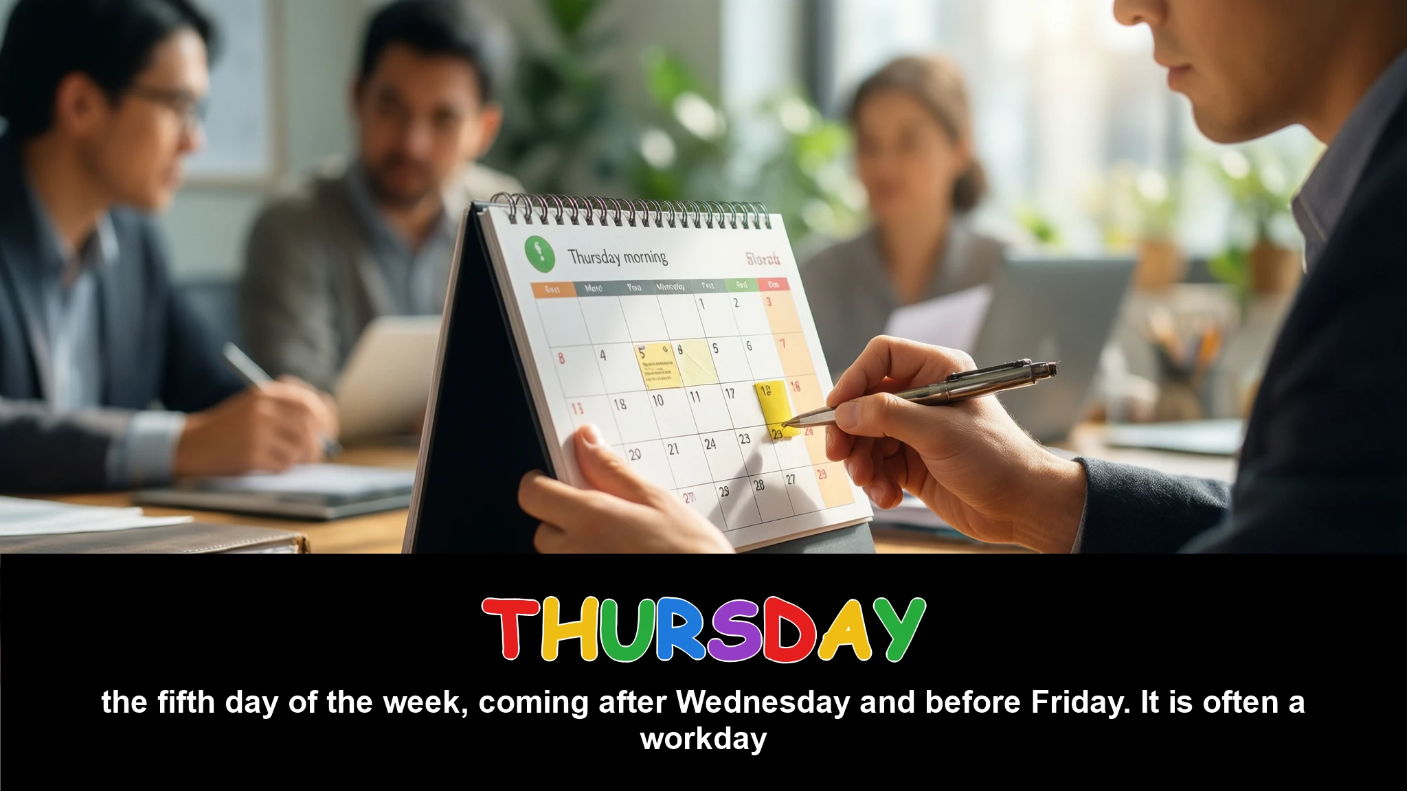 English Illustration for Thursday